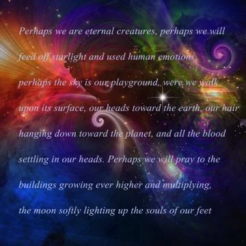 Words of dreams Stock Illustration