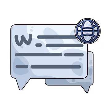 Words illustration Stock Illustration