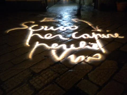 Words of light Stock Photos