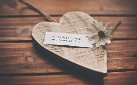 Words of love Stock-Fotos