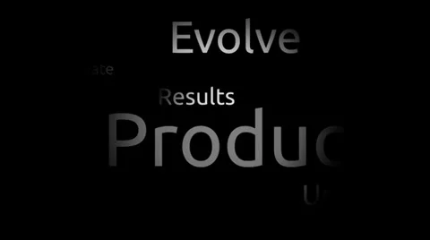 Words of Motivation Stock Footage 34488942