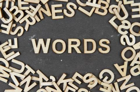 Words Stock Photos