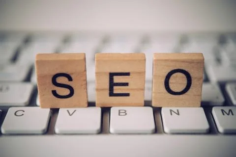 The words "S E O" on the keyboard - Search Engine Optimization Concept Stock Photos