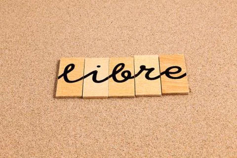 Words on sand Libre Stock Photos