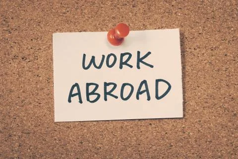 Work abroad Stock Photos