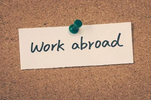 Work abroad Stock Photos