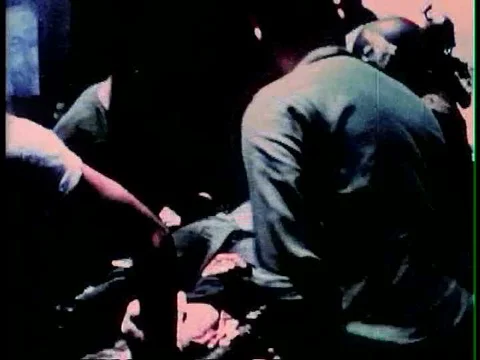 The work of the air evacuation command in Vietnam in 1966 in an air medical Stock Footage 75097616