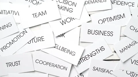 Work and cloud of business concepts Видео 66194056