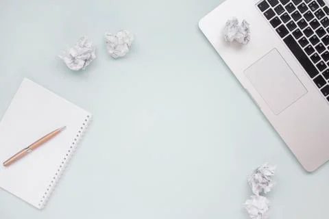 Work and creativity concept copy space Stock Photos
