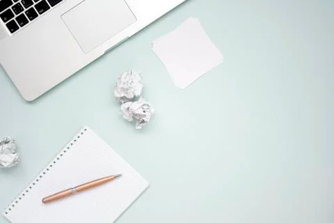 Work and creativity concept copy space Stock Photos