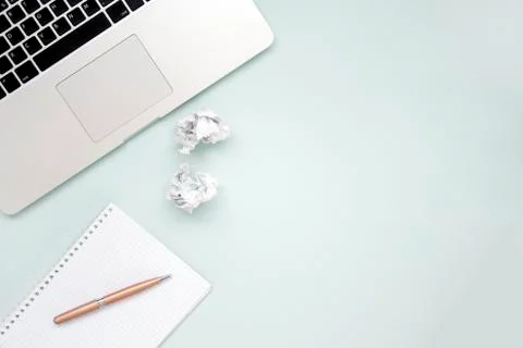 Work and creativity concept copy space Stock Photos