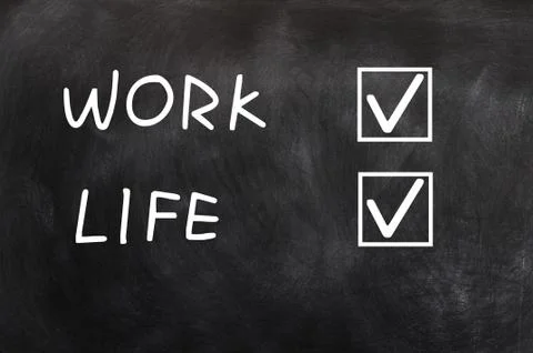 Work and life Stock Photos
