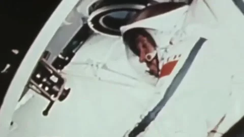 Work and training of cosmonaut pilots at the SOYUZ-7 station Soyuz T5  (27) Stock Footage 267252214