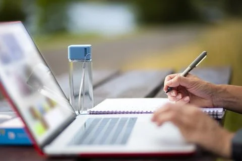 Work from anywhere 库存照片