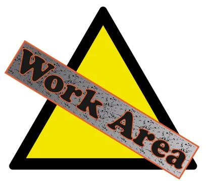 Work area Illustrazione stock