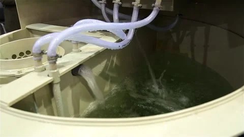 Work autonomous sewage for cottage complexes Stock Footage 115038456