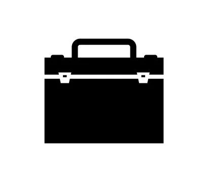 Work bag icon illustrated in vector on white background Stock Illustration