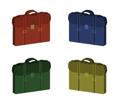 Work bag icon illustrated in vector on white background work bag icon illu... Stock Photos