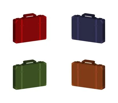 Work bag icon illustrated in vector on white background work bag icon illu... Stock Photos
