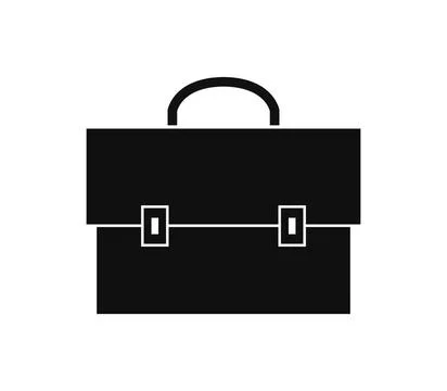 Work bag icon illustrated in vector on white background work bag icon illu... Stock Photos