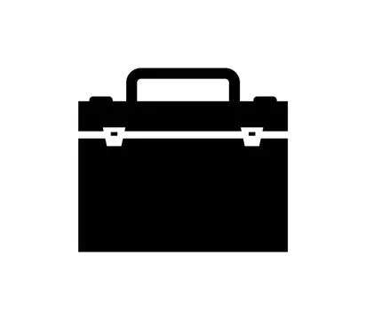 Work bag icon illustrated in vector on white background work bag icon illu... Stock Photos