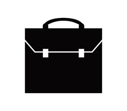 Work bag icon on white background Stock Illustration