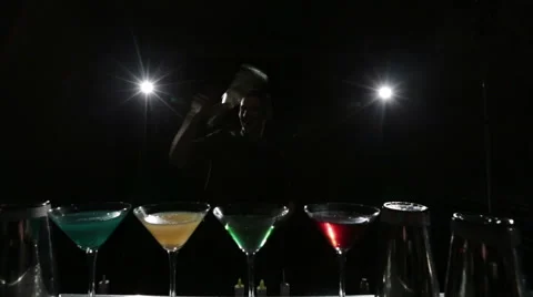 Work bartender Stock Footage 47850216