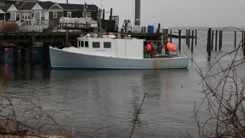 Work Boat Stock-Footage 145153243