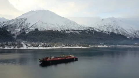 Work boats in Alaska Stock Footage 101588020