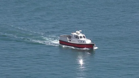 WORK BOATS IN MALTA Stock Footage 78302390