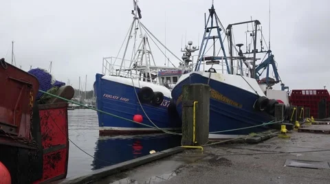 WORK BOATS IN SCOTLAND Stock Footage 67892894