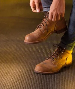 Work boot Stock Photos