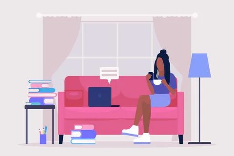 Work break concept Stock Illustration
