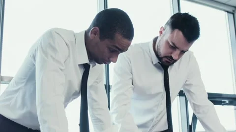 Work of business team. Stock Footage 92737747