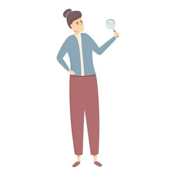 Work candidate icon cartoon vector. Interview job Ilustración de archivo