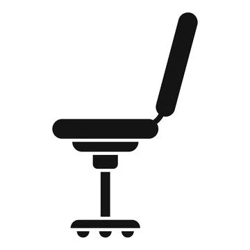Work chair icon simple vector. Office sit Stock Illustration