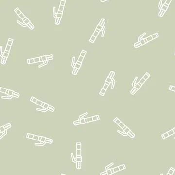 Work clamp welding machine line seamless pattern イラスト素材