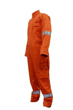 Work clothes commonly used by mining workers, workshops, construction workers Stock Photos