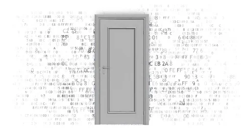 The work of computer systems systems Stock Footage 82895448