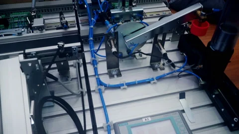 Work of the computerized device Stock Footage 102652956