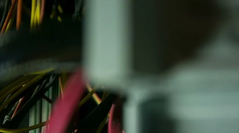 Work computer's hard disk Stock Footage 60563652