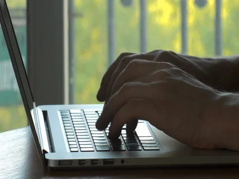 Work for computers in the office Stock Footage 81423358
