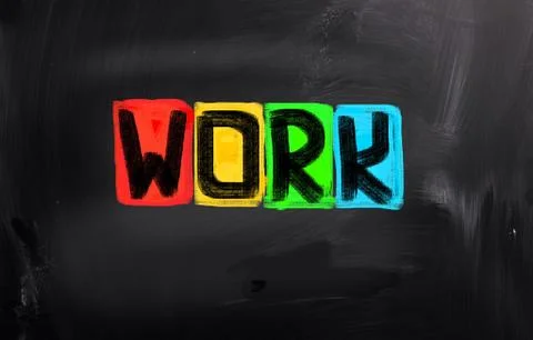 Work concept Stock Illustration