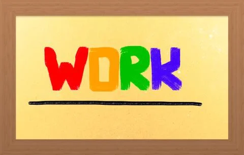 Work concept Stock Illustration