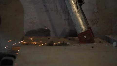 Work on a construction site 4K 50fps Stock Footage 238987963