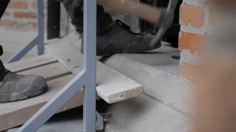 Work on a construction site 50fps Stock-Footage 238987909