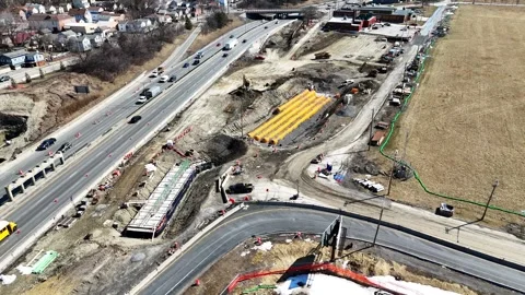 Work Continues to Ensue - Syracuse, NY Video stock 336034407