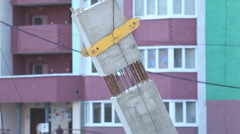 The work of a crane Stock Footage 62802264