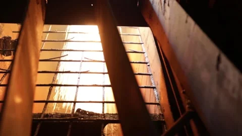 Work of the cutting machine for metal Stock Footage 146225307