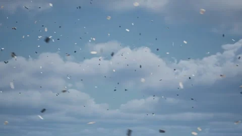 The work day begins and thousands of emails are bombarded. Stock Footage 288454192